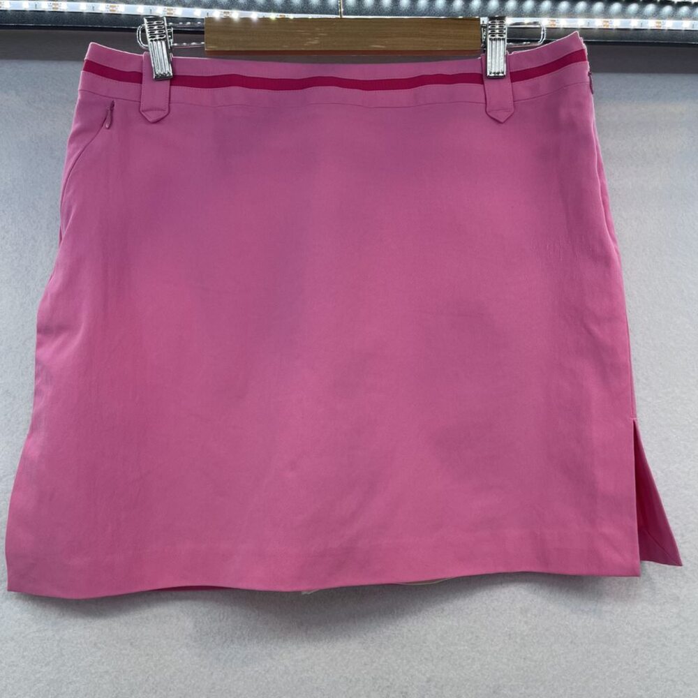 Tehama Nancy Haley pink golf pickleball tennis skort womens sz 10